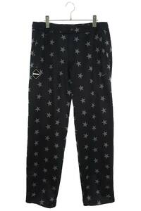 エフシーアールビー F.C.R.B. 615022-017 PDK PANTS サイズ:XL スター柄トラックロングパンツ 中古 BS99