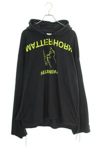 ヴェトモン VETEMENTS 18SS WSS18TR11 サイズ:S MATTERHORM再構築オーバーサイズパーカー 中古 BS99