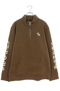 クロムハーツ Chrome Hearts Y NOT SLO RIDE 1/2 ZIP サイズ:XL スローライド刺繍ダガーハーフジップブルゾン 中古 SJ02