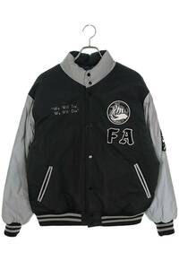 ファッキングオーサム FUCKING AWESOME 22AW Reflective Varsity Puffer サイズ:L リバーシブルリフレクタージャケットブルゾン 中古 BS99