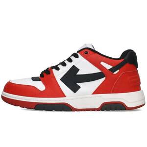 オフホワイト OFF-WHITE 22SS OMIA189S22LEA0012510 サイズ:43 アウトオブオフィスローカットスニーカー 中古 BS99