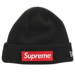 シュプリーム SUPREME ニューエラ 21AW New Era Box Logo Beanie ボックスロゴビーニーキャップ 中古 BS99