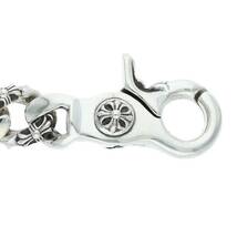 クロムハーツ Chrome Hearts FNCY CHN LNK/ファンシーリンククリップ サイズ:13LINK シルバーブレスレット 中古 NO05_画像4