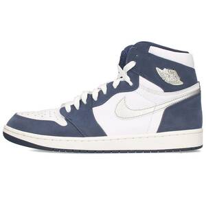 ナイキ NIKE AIR JORDAN 1 RETRO HIGH OG CO.JP DC1788-100 30cm エアジョーダン1レトロハイミッドナイトネイビースニーカー 中古 BS99