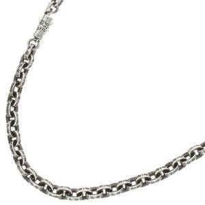 クロムハーツ Chrome Hearts PAPER CHAIN 20/ペーパーチェーン20inch サイズ:20inch シルバーネックレス 中古 SJ02