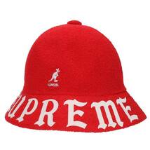 シュプリーム SUPREME カンゴール 20SS Bermuda Casual Hat サイズ:M ロゴ刺繍バミューダハット 中古 BS99_画像1