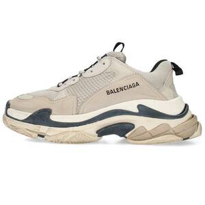 バレンシアガ BALENCIAGA TRIPLE S TRAINERS サイズ:41 トリプルエスレースアップスニーカー 中古 NO05