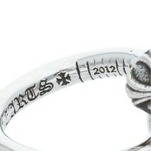 クロムハーツ Chrome Hearts NAIL CRSBALL/ネイルクロスボール サイズ:7号 シルバーリング 中古 GZ11_画像4