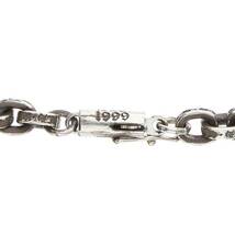 クロムハーツ Chrome Hearts PAPER CHAIN 20/ペーパーチェーン20inch サイズ:20inch シルバーネックレス 中古 OS06_画像4