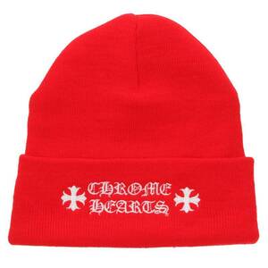 クロムハーツ Chrome Hearts WOOL WATCH CAP CHプラスステッチアクリルキャップ 中古 SJ02