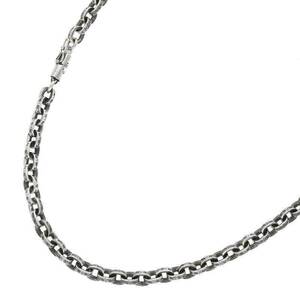 クロムハーツ Chrome Hearts PAPER CHAIN 18/ペーパーチェーン18inch サイズ:18inch シルバーネックレス 中古 GZ11