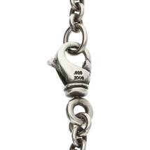 クロムハーツ Chrome Hearts NE CHAIN 18/NEチェーン18inch サイズ:18inch シルバーネックレス 中古 OS06_画像4