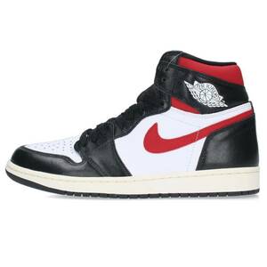 ナイキ NIKE AIR JORDAN 1 RETRO HIGH OG GYM RED 555088-061 サイズ:27.5cm エアジョーダン1ハイオージージムレッドスニーカー 中古 BS99