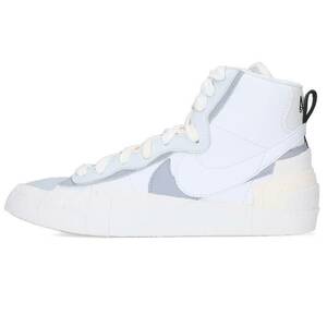 ナイキ NIKE サカイ Blazer Mid BV0072-100 サイズ:27cm ブレーザーミッドスニーカー 中古 BS99