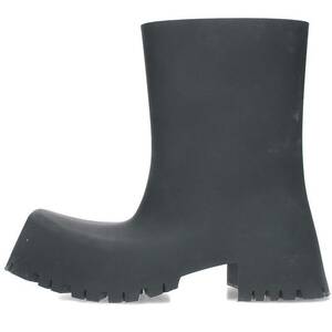 バレンシアガ BALENCIAGA TROOPER RUBBER BOOT サイズ:43 トルーパーラバーブーツ 中古 BS99