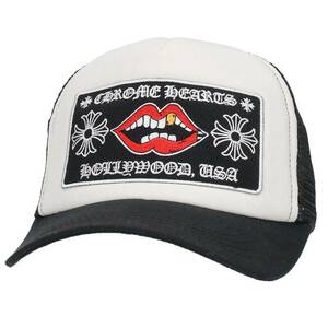 クロムハーツ Chrome Hearts PPO TRUCKER/PPOトラッカー サイズ:ONE SIZE チョンパーパッチクロスボール付メッシュ帽子 中古 NO05