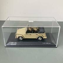 ミニチャンプス 1/43 MINICHAMPS VW 181 ベージュ 1969 Beige_画像2