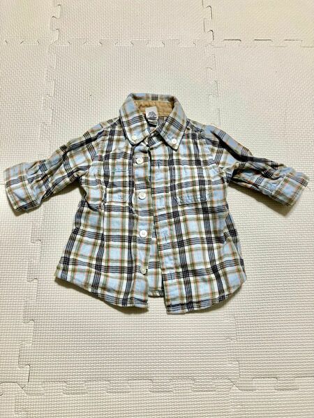 babyGAP 60cm シャツ 長袖シャツ チェック柄　男の子　ベビー服