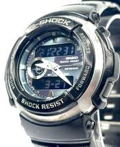 Casio G-SHOCK G-300 黒 カシオ デジアナ_画像1