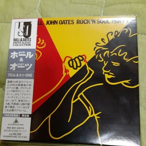 限定盤 帯付 CD/フロムＡトゥＯＮＥ （紙ジャケット仕様） ダリルホール＆ジョンオーツ/HALL&OATES