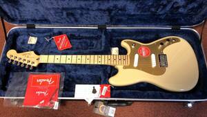 ★Fender / Player Duo Sonic Maple Fingerboard Desert San　新品ハードケース（社外品）付き