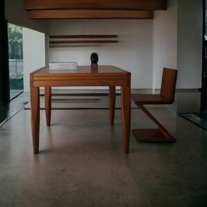 Calligaris Vintage Extension Table in Italy / #Cassina #minotti 重厚 北欧 天然木 無垢材 イタリア カリガリス ダイニング テーブルの画像4