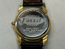 FOSSIL SK-01　フォッシル　腕時計　スケルトン　ジャンク品_画像2