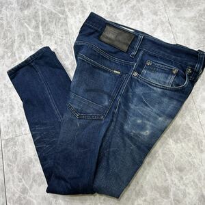 MM @ 国内正規品 '人気モデル' G-STAR RAW ジースターロウ 3301 ストレート デニムパンツ / ジーンズ W32 L32 メンズ 紳士服 ボトムス 古着