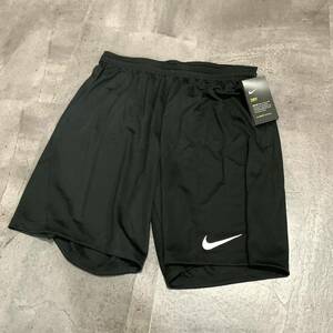 C ▼ 未使用 / 履き心地抜群!! 'DRI FIT' NIKE ナイキ ウエストゴム ショートパンツ size:L ボトムス ランニング トレーニングウェア BLK