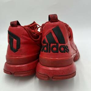 F @ 14年製 '洗礼されたデザイン' NIKE ナイキ D LILLARD リラード LOW CUT バスケットボール シューズ 27.5cm メンズ 靴 RED 赤系 S85164の画像5