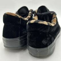 H@ 日本製 '洗礼されたデザイン' Y's ワイズ Yohji Yamamoto ヨウジヤマモト 一部 ヒョウ柄 LOW CUT スニーカー 3 メンズ 紳士靴 シューズ_画像5