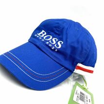 @ 未使用 / 国内正規品 '高級感溢れる' BOSS HUGO BOSS ヒューゴボス eleven friends COTTON スナップバッグ キャップ 帽子 sizeF 男女兼用_画像1