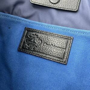 C @ 高級感溢れる '人気モデル' OROBIANCO オロビアンコ 高品質 キャンバス地 トートバッグ 手提げ 肩掛け鞄 ハンドバッグ 婦人鞄 BLUE の画像8