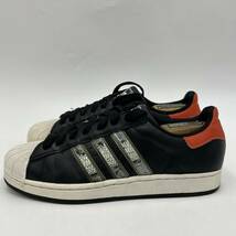 A @ 12年製 '人気モデル' adidas originals アディダスオリジナルス Superstar II スーパースター LOW CUT スニーカー 26cm メンズ G62848_画像3