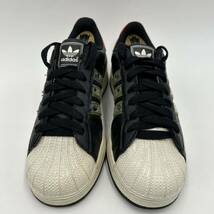 A @ 12年製 '人気モデル' adidas originals アディダスオリジナルス Superstar II スーパースター LOW CUT スニーカー 26cm メンズ G62848_画像2