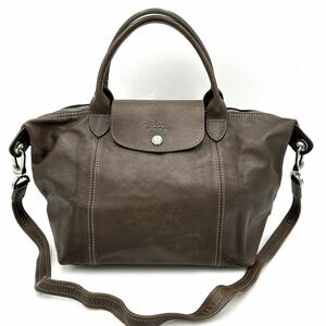 A @ 人気モデル '洗礼されたデザイン' Longchamp ロンシャン 2WAY ショルダーバッグ 手提げ 斜め掛け鞄 ハンドバッグ 婦人鞄 レディース 