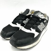 H @ 17年製 '大きいサイズ' New Balance ニューバランス M530LGB メッシュ LEATHER ローカット スニーカー 30cm メンズ 紳士靴 シューズ _画像1