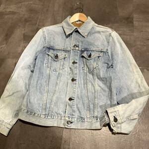 Y ▼ 都会のカジュアルウェア '着心地抜群' LEVI’S リーバイス 70505 0217 3rd ボタン デニムジャケット / ジージャン size:42 古着 