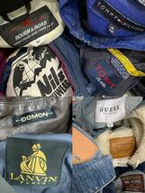 1円~ ▼ まとめ売り!! '豪華23点セット' LEVI’S/TOMMYHILFIGER/Abercrombie&Fitch デニムジャケット トレーナー メンズ レディース 卸売り_画像10