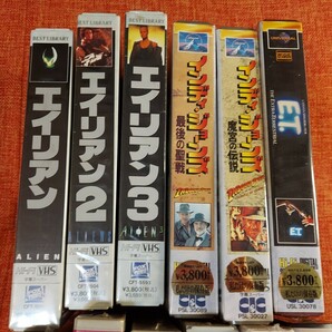 VHS 新品 未開封 セット エイリアン インディ・ジョーンズ ホームアローン ゲッタウェイ バックドラフト ロボコップ 洋画 ビデオテープの画像6