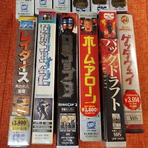 VHS 新品 未開封 セット エイリアン インディ・ジョーンズ ホームアローン ゲッタウェイ バックドラフト ロボコップ 洋画 ビデオテープの画像7