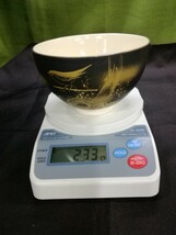 g_t T277 骨董 茶道具 茶碗　九谷焼雲山作 金彩鳥文梅花図 抹茶碗 中古長期保管品_画像8