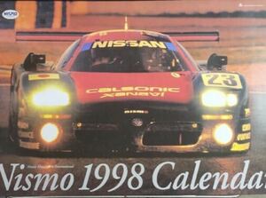 新品1998年NISMOカレンダー 