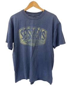 90's SESSIONS SNOWBOARDUBG半袖Tシャツ　ネイビー