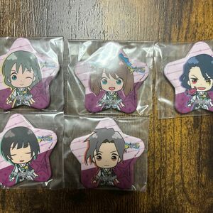 アイドルマスター SideM 56mm星柄缶バッジ5点 Cafe Parade 神谷幸広 東雲荘一郎 水嶋咲 卯月巻緒 アスラン