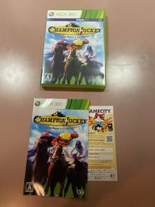 Xbox360★チャンピオンジョッキー ギャロップレーサー＆ジーワンジョッキー★used☆Champion Jockey☆import Japan