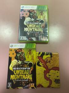 Xbox360★レッドデッドリデンプション アンデッドナイトメア★used☆Red Dead Redemption Undead nightmare☆import Japan