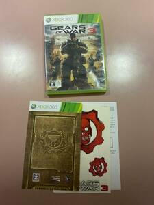 後方互換対応済 Xbox360★ギアーズオブウォー３★used☆Gears of war 3☆import Japan JP