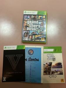 初回特典付 Xbox360★グランド・セフト・オート V グラセフ 5★used☆GTAV☆import Japan