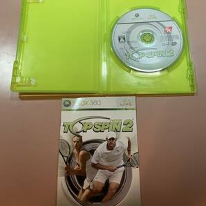 Xbox360★トップスピン２★used☆Top Spin 2☆import Japanの画像2